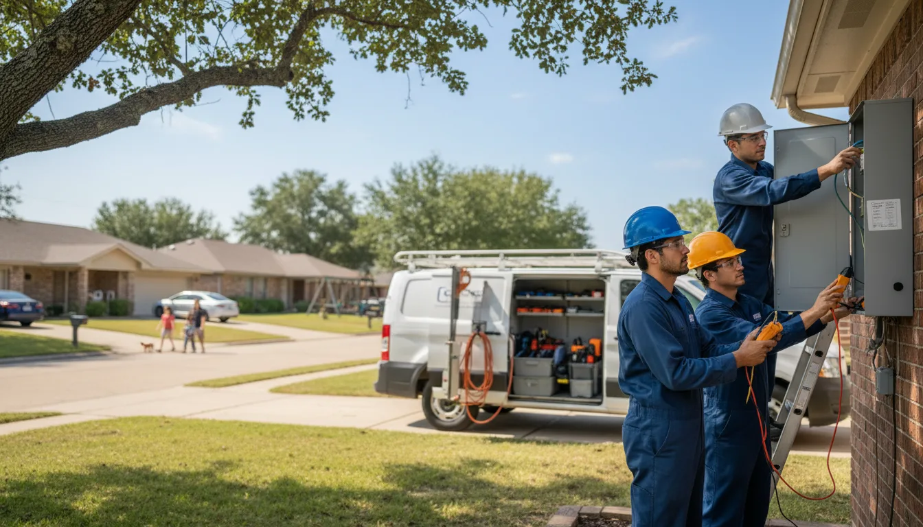 Certified electrician providing emergency electrical services in Mertztown, PA